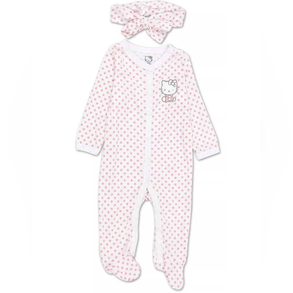 hello kitty baby onesie